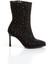 Kadın Taş Baskılı Fermuarlı Ince Topuklu Bot 3