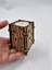 Ahşap Dekoratif Mumluk Tealight Mum Uyumlu 8 cm x 6 Xm 2