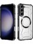 Case For Samsung Galaxy S23 Plus Için Manyetik Halkalı Şeffaf Akrilik Darbeye Dayanıklı Koruyucu Kılıf-Siyah (Yurt Dışından) 1