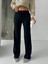 Fit Comfort Siyah Salaş Pantolon 1