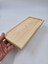 Ahşap Dekoratif Dikdörtgen Sunum Tepsi 24 cm x 11 cm 2