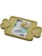 Dikdörtgen 3 Bölmeli=2in1 Kalp Kulp - Bölme + 1 Ahşap Bambu Servis Sunum Tepsi - Tahtası 25 x 14 x 1.4cm (4887) 2