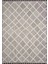 Willy Geometrik Gri Polyester Kaydırmaz Tabanlı Makine Halısı 1
