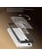 Case For Samsung Galaxy S24 Fe Için Manyetik Halkalı Şeffaf Akrilik Darbeye Dayanıklı Koruyucu Kılıf-Siyah (Yurt Dışından) 2