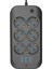 Termal Akım Korumalı, Çocuk Korumalı, 6’lı 2 mt Uzatma Kablosu 6 x Priz, 3 x USB 1