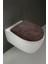 Ultrasoft Kahverengi Klozet Kapak Örtüsü, Banyo Aksesuarı 1