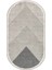 Yıkanabilir Oval Modern Oturma ve Mutfak Halısı, Çok Renkli, Kaymaz, Şık Dekorasyon 2