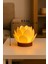 Dekoratif Lotus Çiçeği Tasarımlı Tealight Mumluk 2