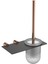 Klozet Fırçası FY-90304 (Rose-Siyah) 1