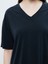 Yeni Sezon V Yaka Modal Karışımlı Kadın Tişört 3