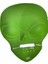 Ghoulish Productions Green Alien Mask 45X30 cm ( Uzaylı ) - Lisinya 2