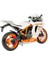 1:12 Ölçekli Model Motosiklet - HX797 - Beyaz (Lisinya) 1
