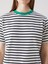 Yeni Sezon Bisiklet Yaka Çizgili Kadın Tişört 3