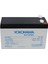 Yokohama 12 Volt 9 Amper Akü YH-129.0 150X65X90 mm Taze Yeni Tarihli Akü 2