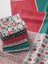 %100 Pamuk Saten Kumaş Panel – 6 Desenli Dijital Baskılı Tek Parça Patchwork Kumaş | 140 G/m², 155×100 cm 2