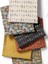 %100 Pamuk Saten Kumaş Panel – 6 Desenli Dijital Baskılı Tek Parça Patchwork Kumaş | 140 G/m², 155×100 cm 4