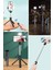 Kendiliğinden Işıklı Masaüstü Tripod Olabilen Telefon Tutuculu Kablosuz Kumandalı Selfie Çubuğu ( Lisinya ) 5