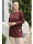 Yeni Stil Kahve Arma Detaylı Tunik 10020 ( Lisinya ) 1
