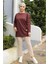 Yeni Stil Kahve Arma Detaylı Tunik 10020 ( Lisinya ) 2