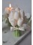Home Flora Lale Buketi Parafin Dekoratif Mum 1
