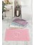 50X70CM Nakışlı Pamuklu Ayak Havlusu, Banyo Paspası, Yumuşak ve Şık Tasarım 1