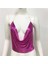 Parlak Fuşya Crop & Bluz Kolsuz Kayık Yaka Zırh Büstiyer 4