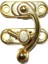Yay Gözü, Ahşap Kutu Klipsi - Küçük 28X33 Mm, Sarı, 100 Adet - Lisinya 2