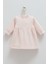 Love Hugs Çiçek Detaylı Elbise - Caramell - ELB2035 - Pembe - 9 - 12 Ay - ELB2035-PEMBE-9 - 12 Ay Pembe 1