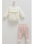 Mıddle Castle Roba Fırfırlı Kadife Alt Üst Takım - Caramell - TKK2142 - Gül Kurusu - 9 - 12 Ay - TKK2142-GÜL Kurusu-9 - 12 Ay Gül Kurusu 1