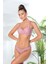 Straplez Lotus Sütyen ve Slip Külot Takım Pembe (TRK31761) 1