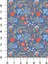 %100 Pamuk Saten Kumaş Panel – 6 Desenli Dijital Baskılı Tek Parça Patchwork Kumaş | 140 G/m², 155×100 cm 8