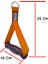 Fitness Elcik Turuncu Çift - 25 cm 2