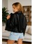 Pb Oversize Bomber Deri Ceket 4