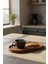 Doğal Ahşap Stant Oval Sunum ve Servis Tepsisi Yağdanlık Altlığı (21X11 Cm) 3
