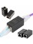 RJ45 Coupler Extender Ethernet Kablo Birleştirici Adaptör - Cat5/cat6 Uyumlu Tak-Çalıştır 3