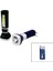 2ın1 1W + Cob LED Fiş Şarjlı El Feneri (4887) 1