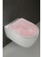 Ultrasoft Düz Pembe Klozet Kapak Örtüsü, Banyo Şıklığına Zarif Dokunuş 1
