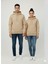 Unisex Içi Polarlı Kapüşonlu Sweatshirt 1