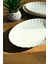 Bone Luz Form Kayık Tabak Seti Platin 3 Parça 5