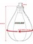 Punching Ball Boks Topu + Fırdöndü Set - Siyah 4