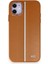 iPhone 11 Kılıf HBC-155 Lizbon Kapak - Kahverengi 1