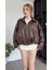 Premium Oversiz Bomber Deri Ceket 2