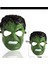 Yeşil Renk Süper Kahraman Dev Adam Hulk Maskesi 1