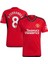 M.united Bruno Fernandes 2023/24 Sezon Futbol Çocuk Forması 4'lü Set Çorap+Bileklik Hediyeli 2