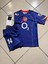 Arsenal 2005 Sezon Retro T. Henry 14 Numara Futbol Çocuk Forması Mavi 4'lü Set 2