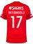 Benfica K.aktürkoğlu Kırmızı 2025 Sezon Futbol Çocuk Forması 4'lü Set Çorap+ Bileklik Hediyeli 2