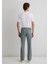 Martin Gölge Gri Comfort Gabardin Pantolon 0037880922 9