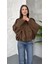 Premium Oversize Süet Bomber Ceket 2