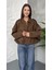 Premium Oversize Süet Bomber Ceket 5