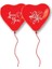 I Love You Baskılı Kalp Balon Adet Seçenekli 2